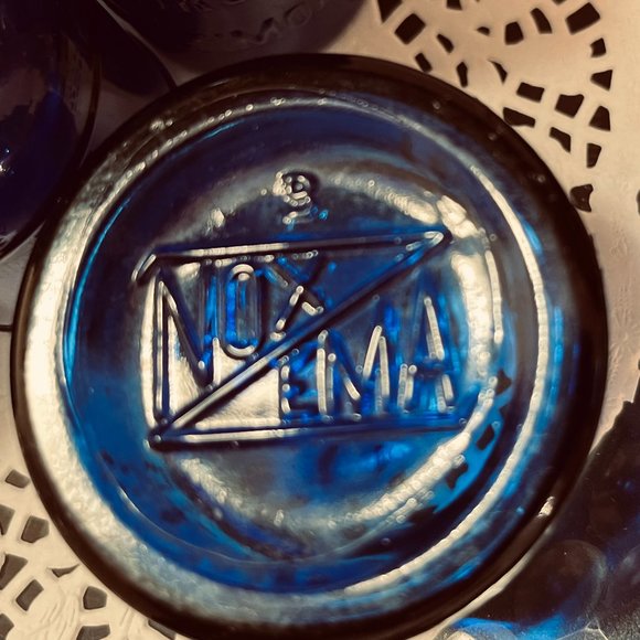 Vintage Cobalt Blue Medical Bottles (5) - Picture 14 of 15